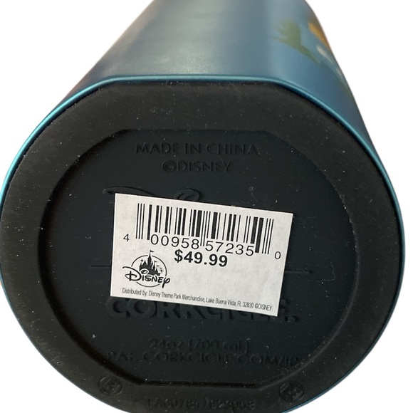 2023 Disney Parks EPCOT International Food Wine Festival Blue Corkcicle Tumbler - Picture 3 of 5